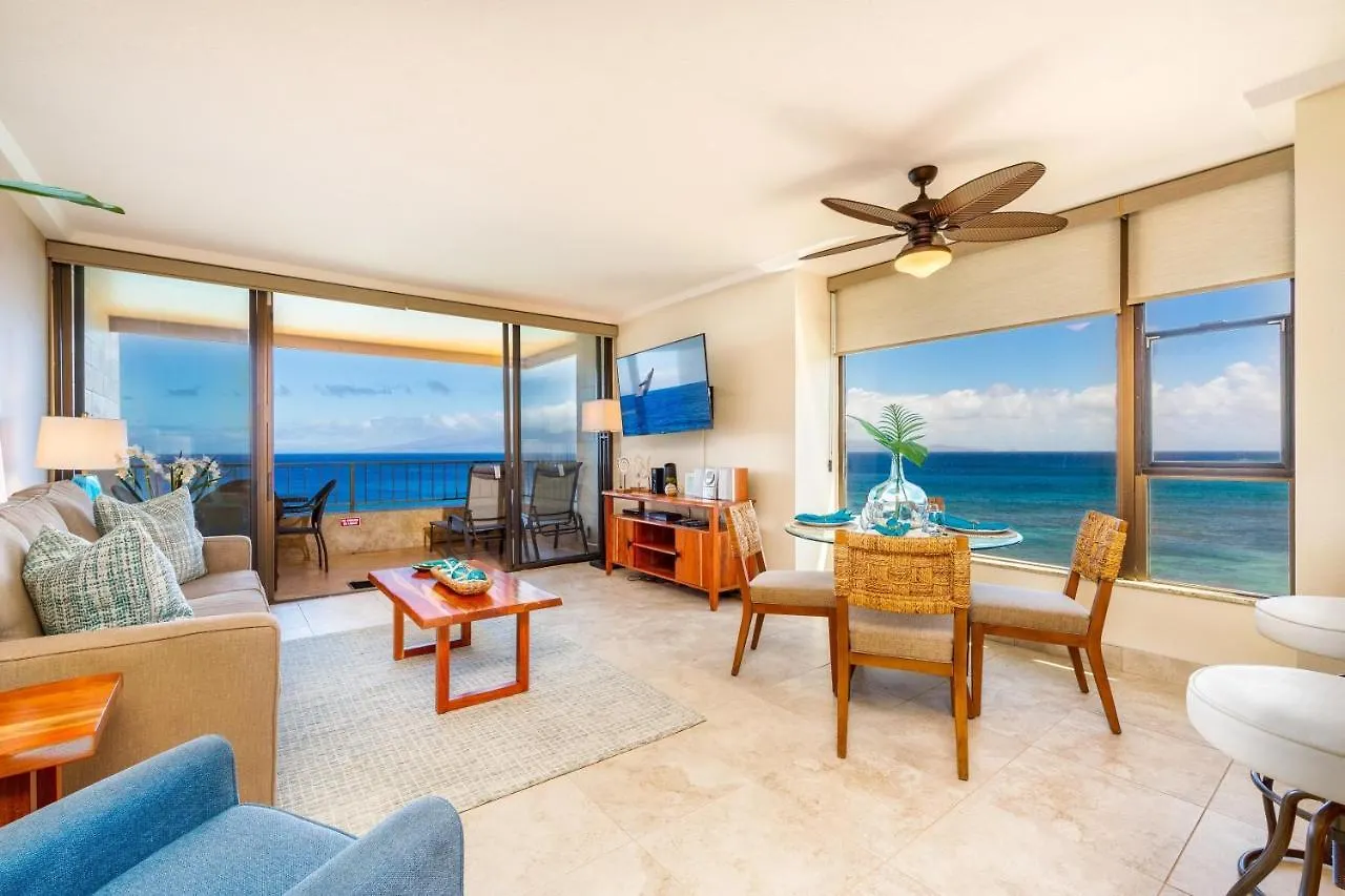 Maui Kai 908 Oceanfront 1 Bedroom Condo Kahana 0*,  Amerikai Egyesült Államok